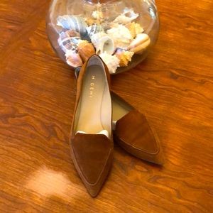 M. Gemi Brown Suede Flats